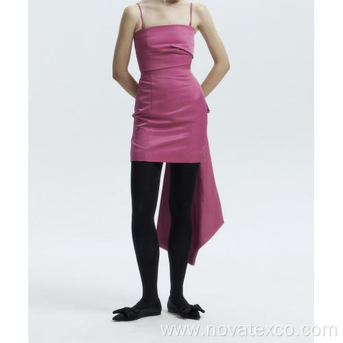 Waist and Tail Strap Short Skirt